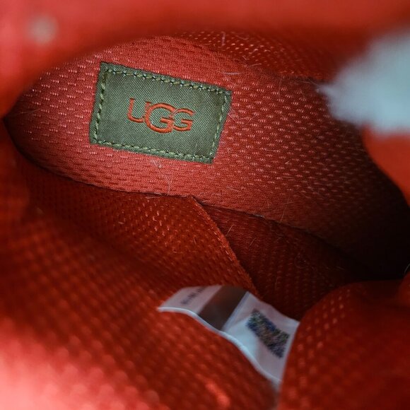 UGG Women's Highland Hi Heritage Suede Sherpa Tan Hiking Boot - Picture 9 of 14